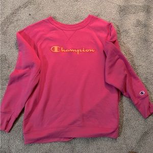 Gently used Champion sweatshirt, size L